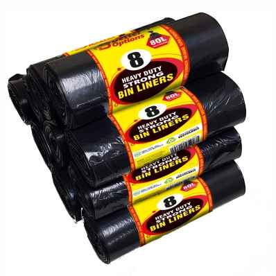 Better Options  8 Heavy Duty Strong Bin Lners