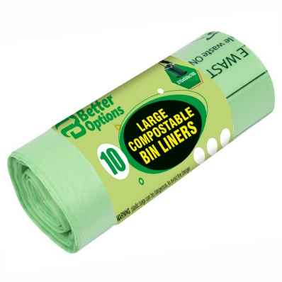 [R2112571] Better Options  10 Compostable Bin Liners 30Ltrs