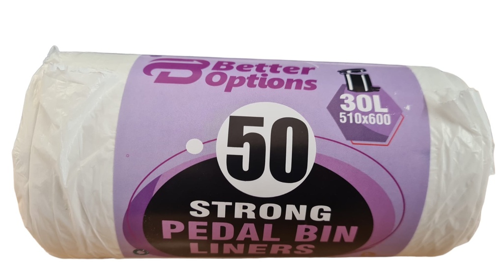 [R2113732] Better Option 50 Pk Pedal Bin Liners 510Mm X 600Mm