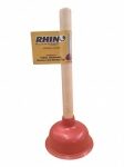 [R2113953] Rhino Wooden Handle Heavy Duty Medium Plunger
