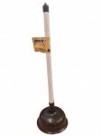 Rhino Long Plastic Handle Toilet Plunger