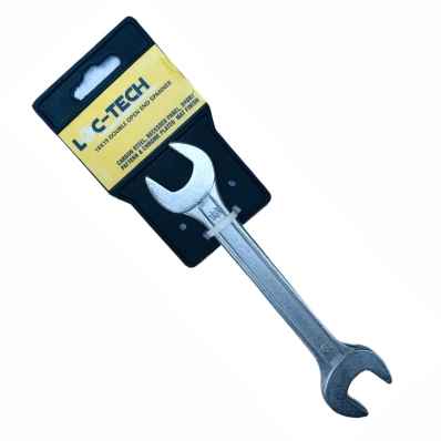Loc-Tech 18X19 Double Open End Spanner Forged Carbon Steel