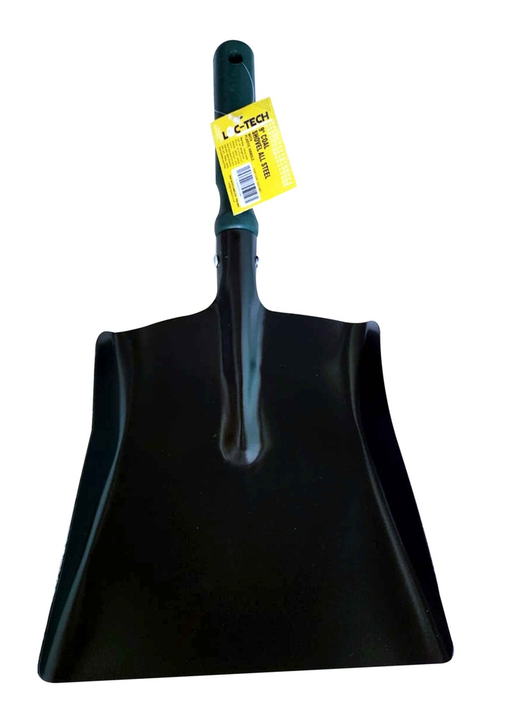 Loc-Tech 9" Coal Shovel All Steel With Plastic Handle