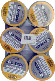 Loc-Tech 50Mmx50M Gaffer Tape-Silver (6Pc)